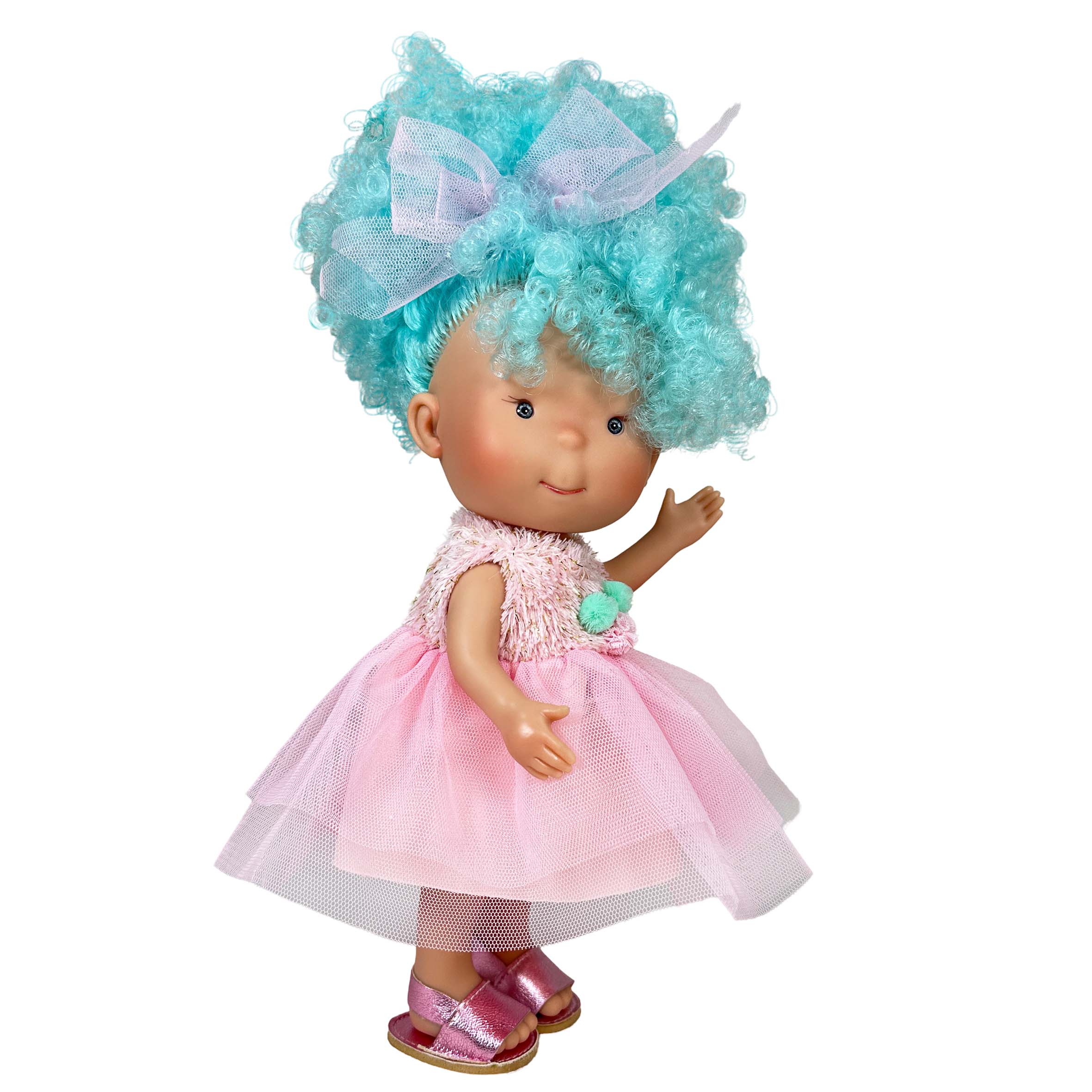 Nines Artesanals d'Onil Dolls BAMBOLA PIPPA DOLCE TURCHESE: NORMALE