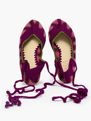 slō Ballerine uncinetto Magenta_Purple