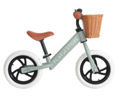 Play and Store Bicicletta senza pedali verde Play and Store per equilibrio