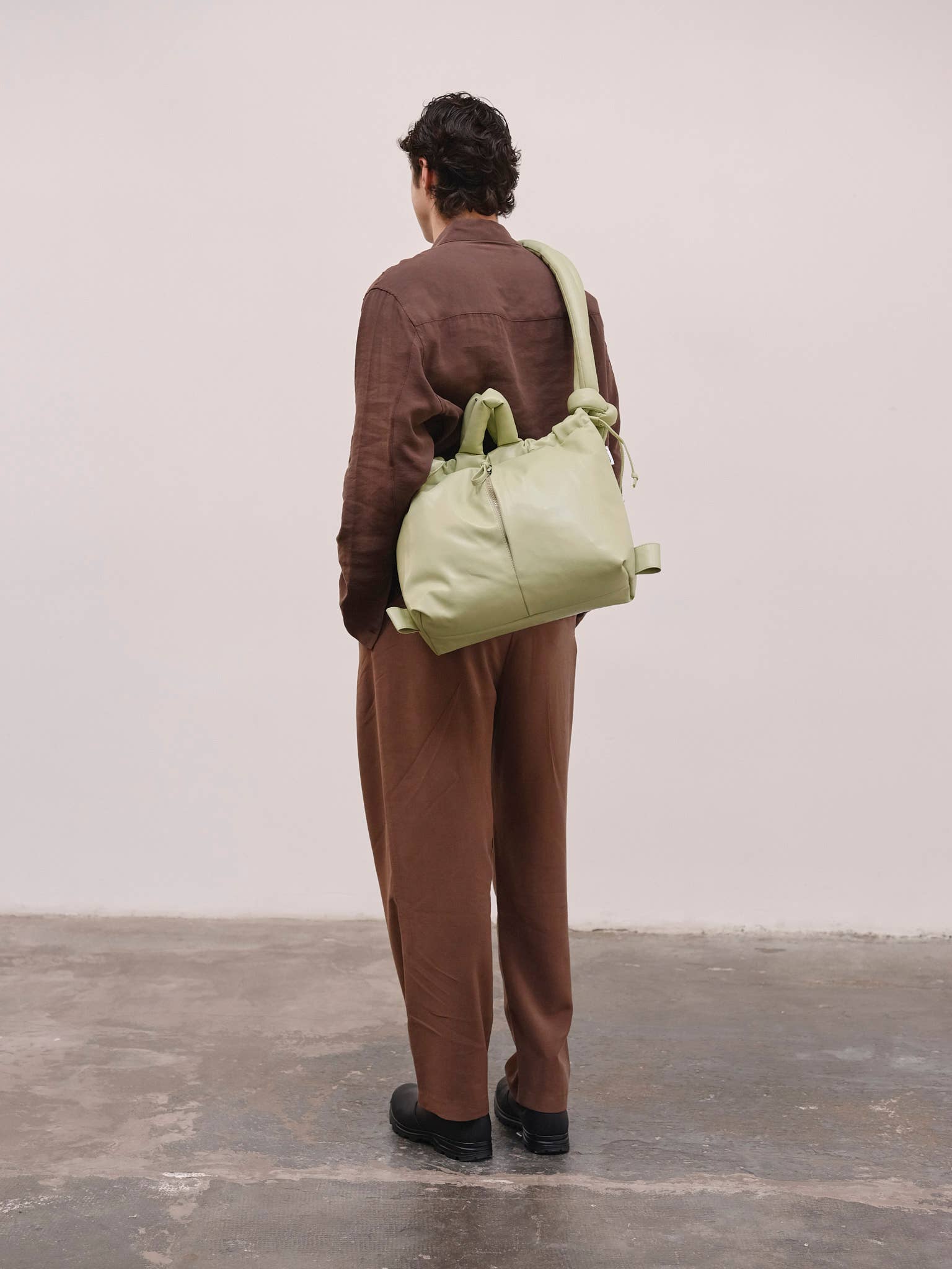 Ölend Backpacks Pelle vegana Ona: Rosso ciliegia