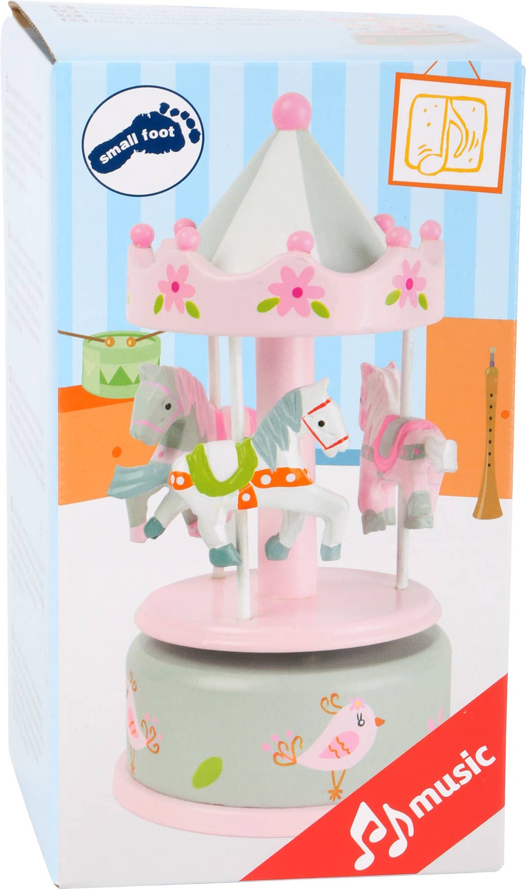 Small foot Carillon Giostra con Cavalli