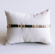 Bazou Bracciale Tilabead - moka/placcato oro