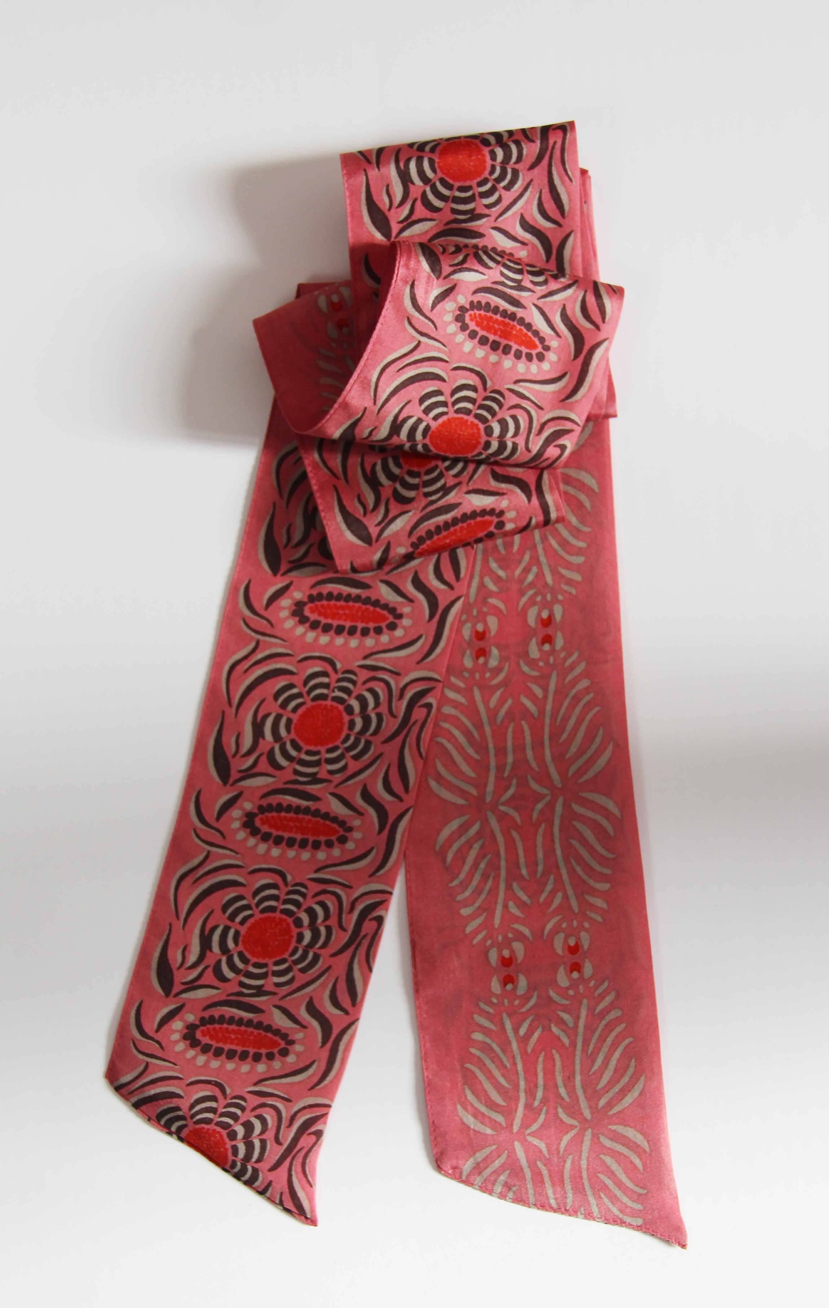 Les Belles Vagabondes Fascia per capelli Camelia Rose Rosa