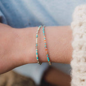 Pineapple Island Bracciale con perline Alila Dainty: Giallo