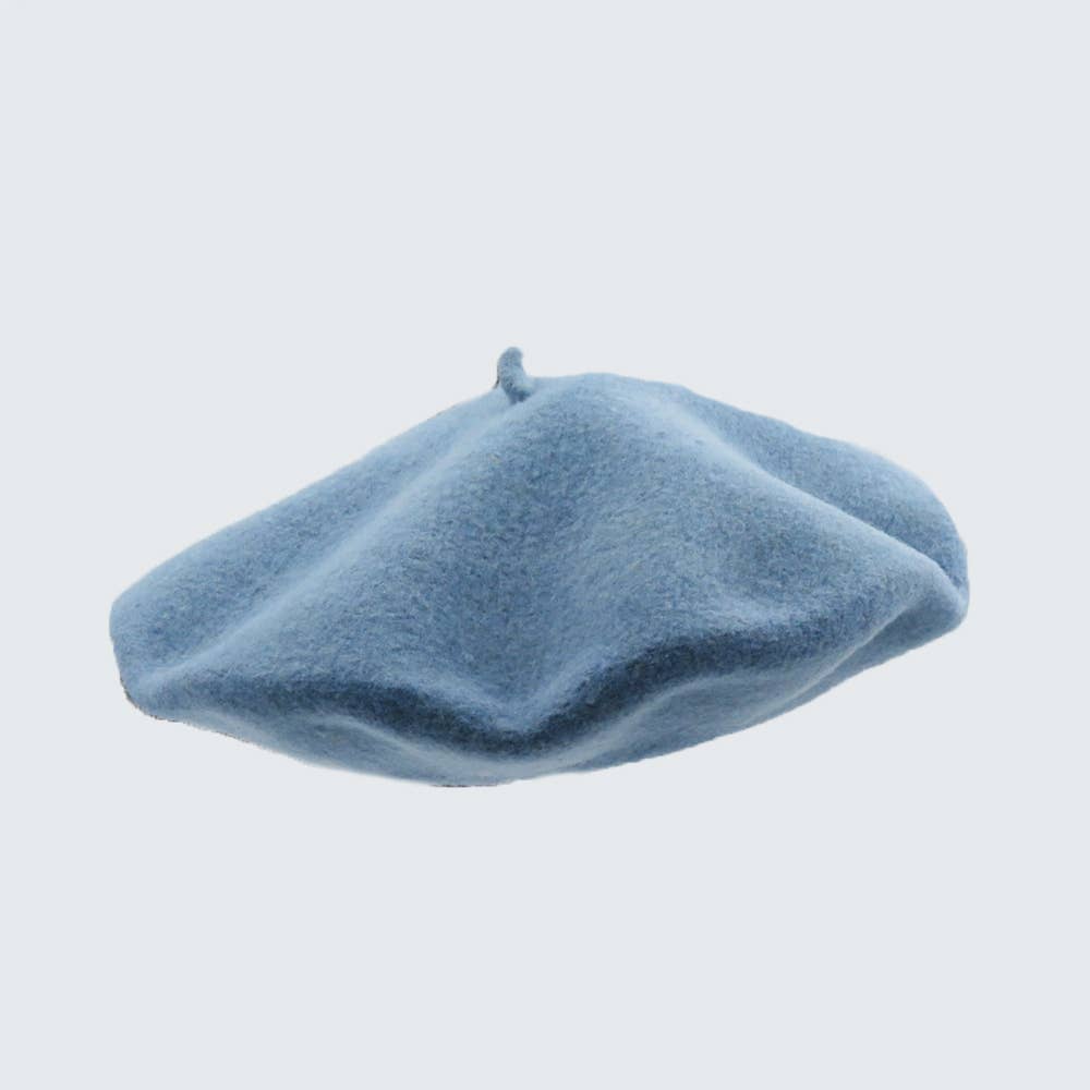 Le Beret Français Basco classico Rubicondo