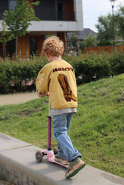 ToutVintage Giacca da cowboy per bambini con ricamo in cotone