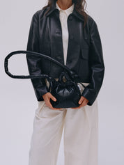 Ölend Backpacks Pelle vegana Micro Ona: Nero