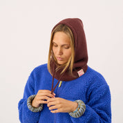 BILLYBELT Passamontagna in 100% lana - Marrone: Taille unique