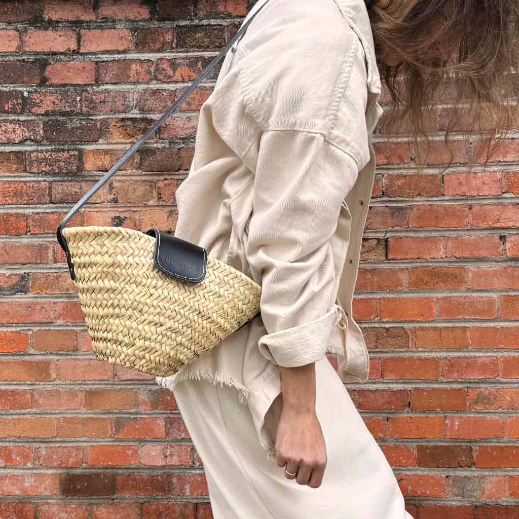 The Code BORSA A TRACOLLA URBANA NERA