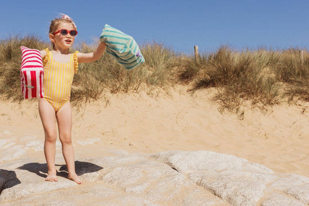 JERA MINI Costume da bagno per bambine: Giallo