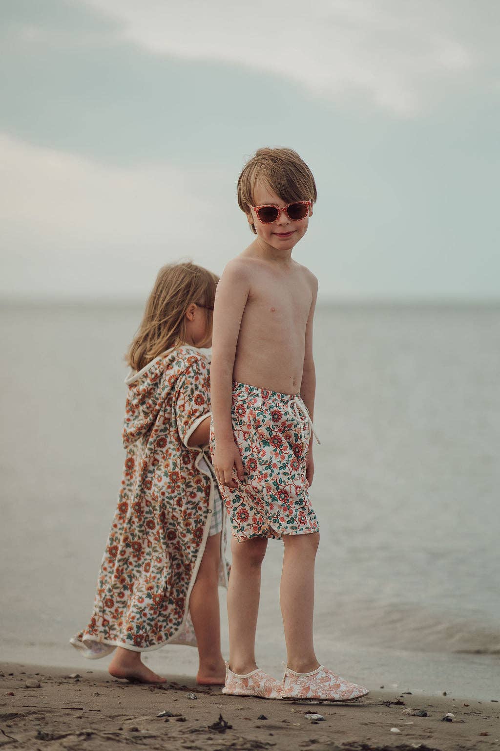 GRECH & CO Pantaloncini da bagno | UPF + riciclati - In Fiore