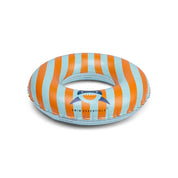 Swim Essentials Ciambella Gonfiabile - Arancione/Blu - Squalo Tropicale - Ø 55 cm