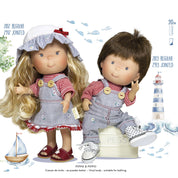 Nines Artesanals d'Onil Dolls Bambola Pippa Navy: NORMALE
