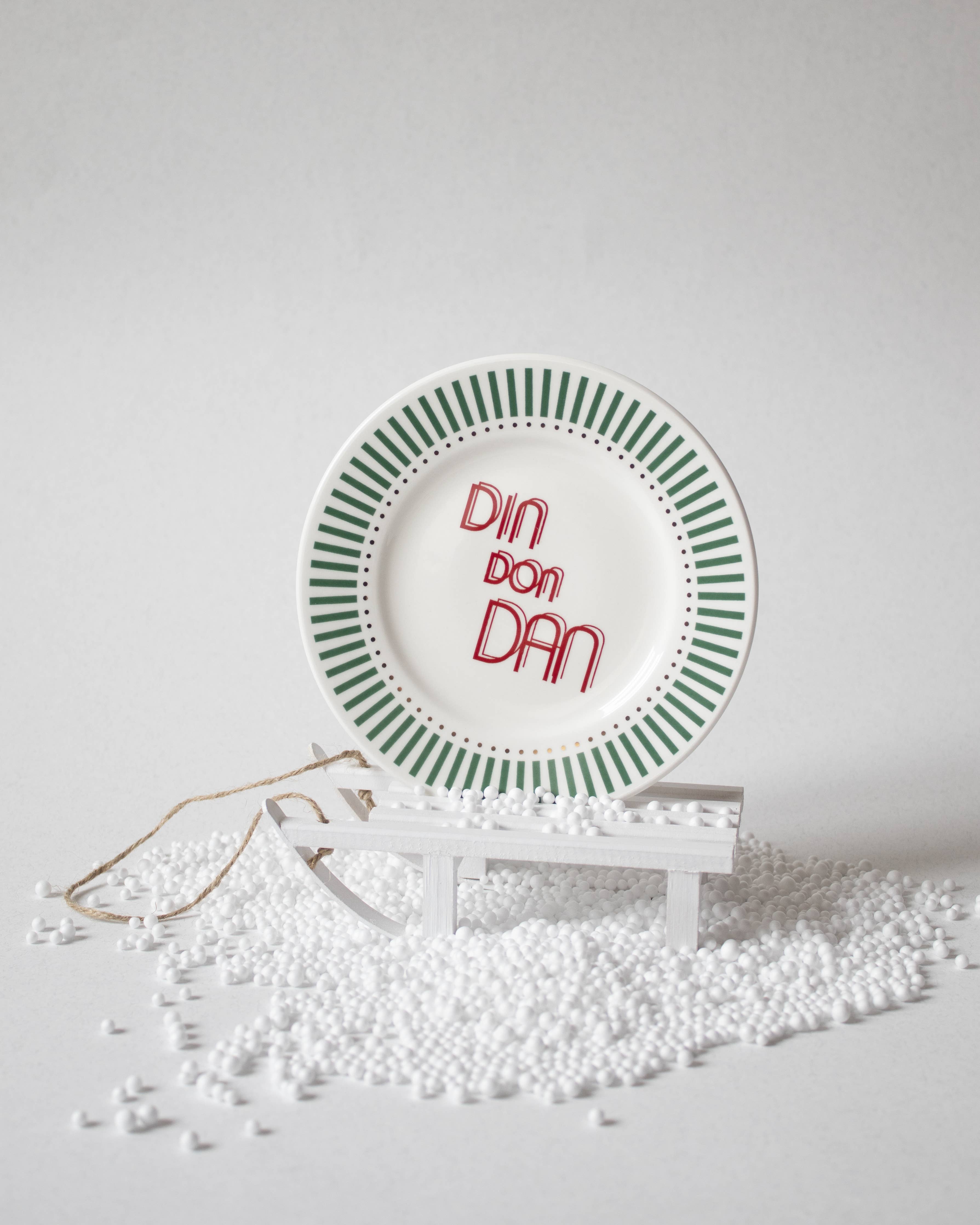 ilaria.i DIN DON DAN - Piatto regalo perfetto per il Natale