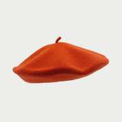 Le Beret Français Basco classico Rubicondo