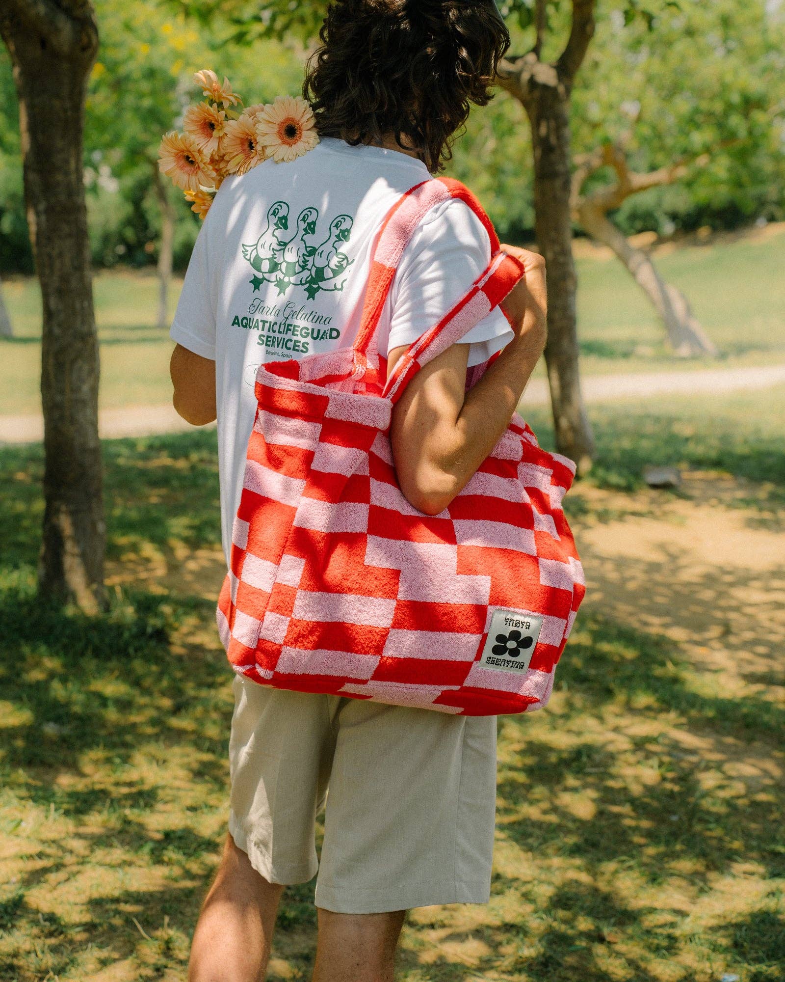 Tarta Gelatina Borsa porta asciugamani Poppy