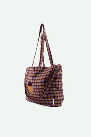 Sticky lemon shopper | collezione avventura | tartan viola tempesta