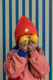 Sticy lemon - berretto | limone | cappello rosso
