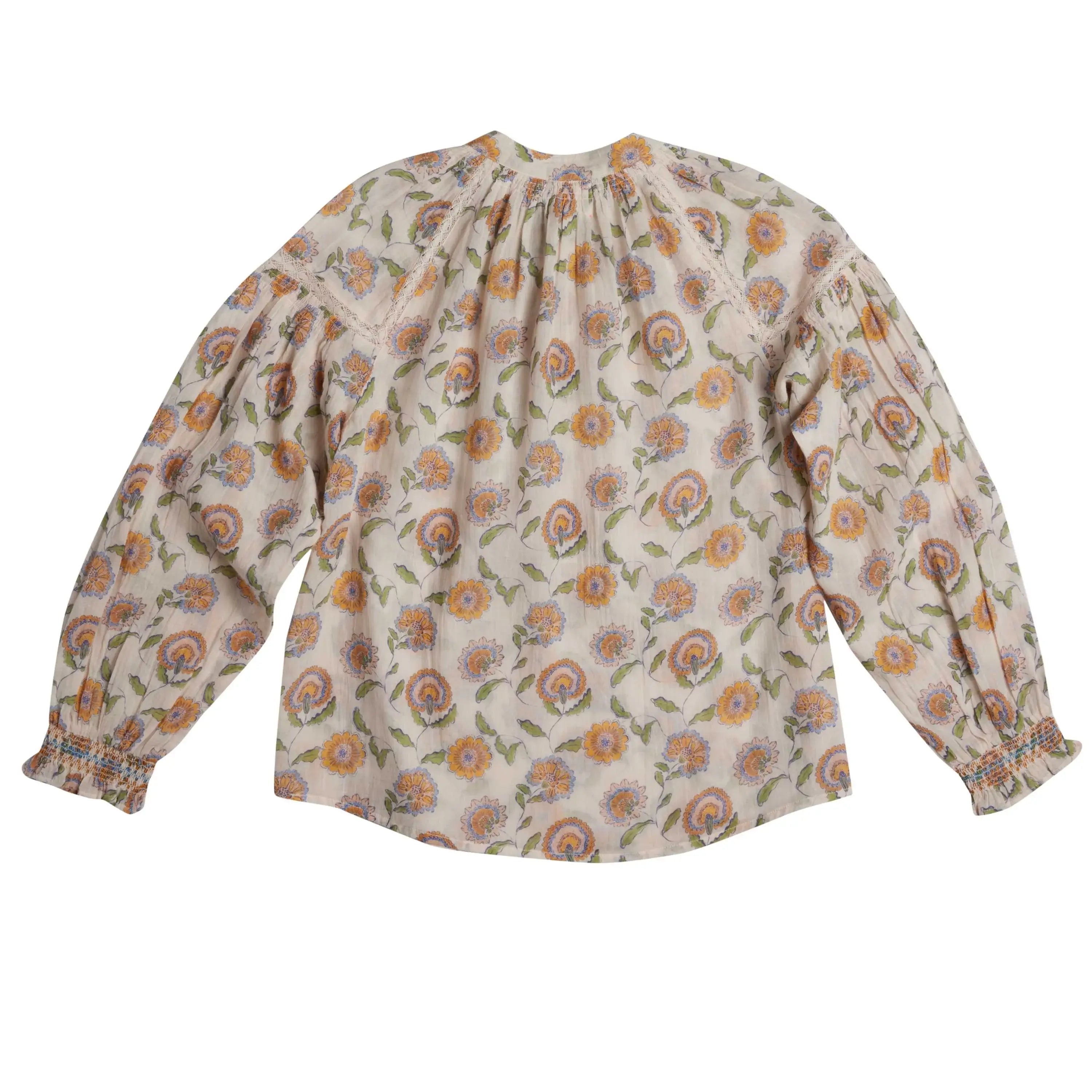 Bonheur du Jour Blusa Noura Donna - Fiori rosa
