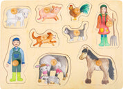 Small foot Puzzle Fattoria e vita di campagna