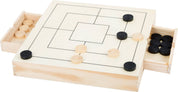 small foot Set da gioco con scacchi, dame e mulino