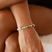 Pineapple Island Braccialetto di Perline con Semi Nixie: Naturale