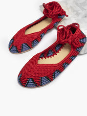 slō Ballerine Crochet Rush_Red