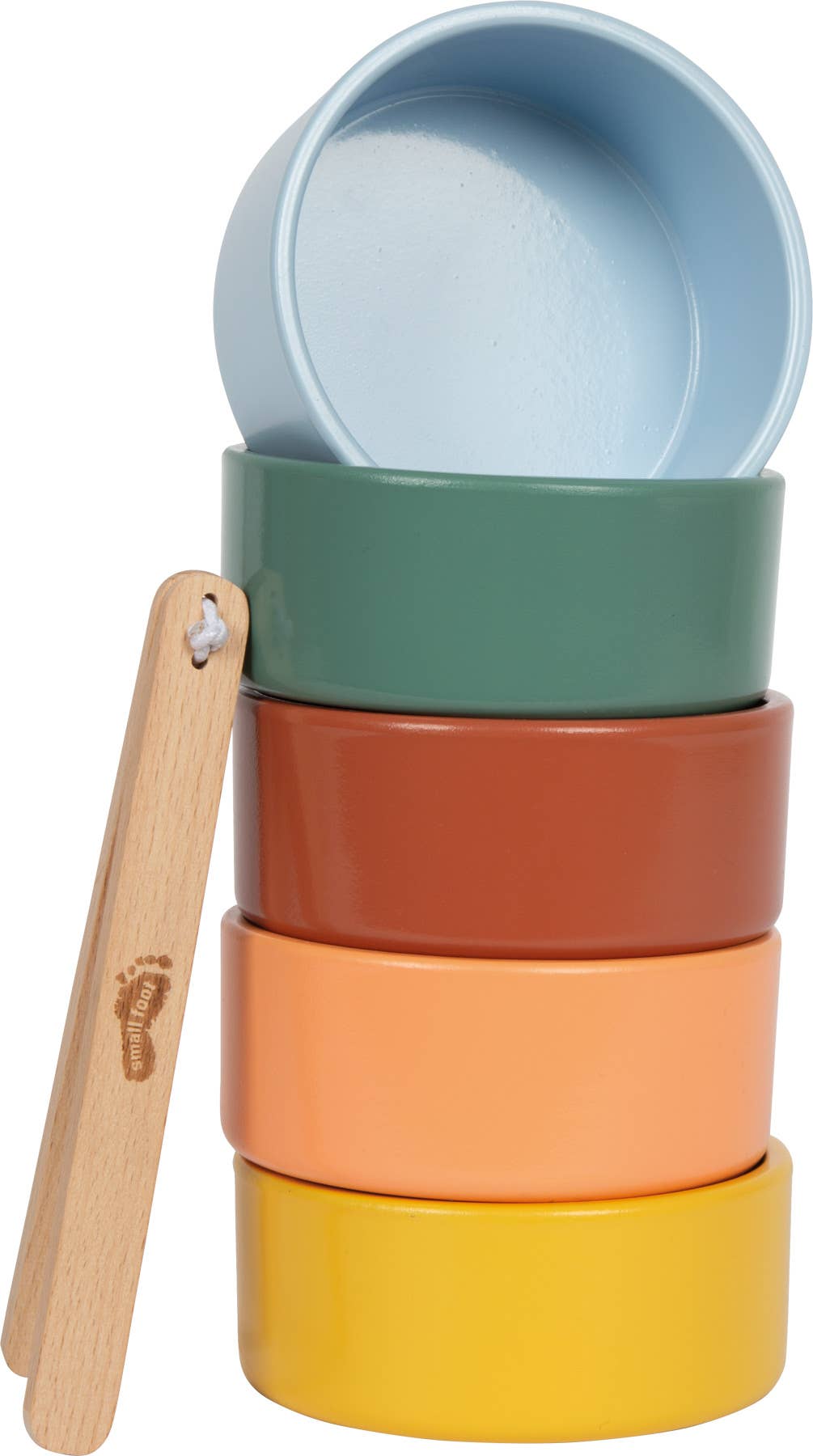 Small foot Gioco di smistamento Montessori con pinza | Motricità | Legno