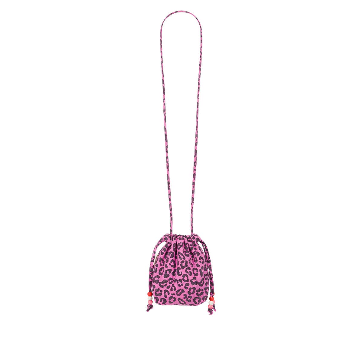 Rose in April Borsa Billie Graou Orchidea con stampa leopardata