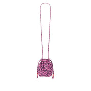 Rose in April Borsa Billie Graou Orchidea con stampa leopardata