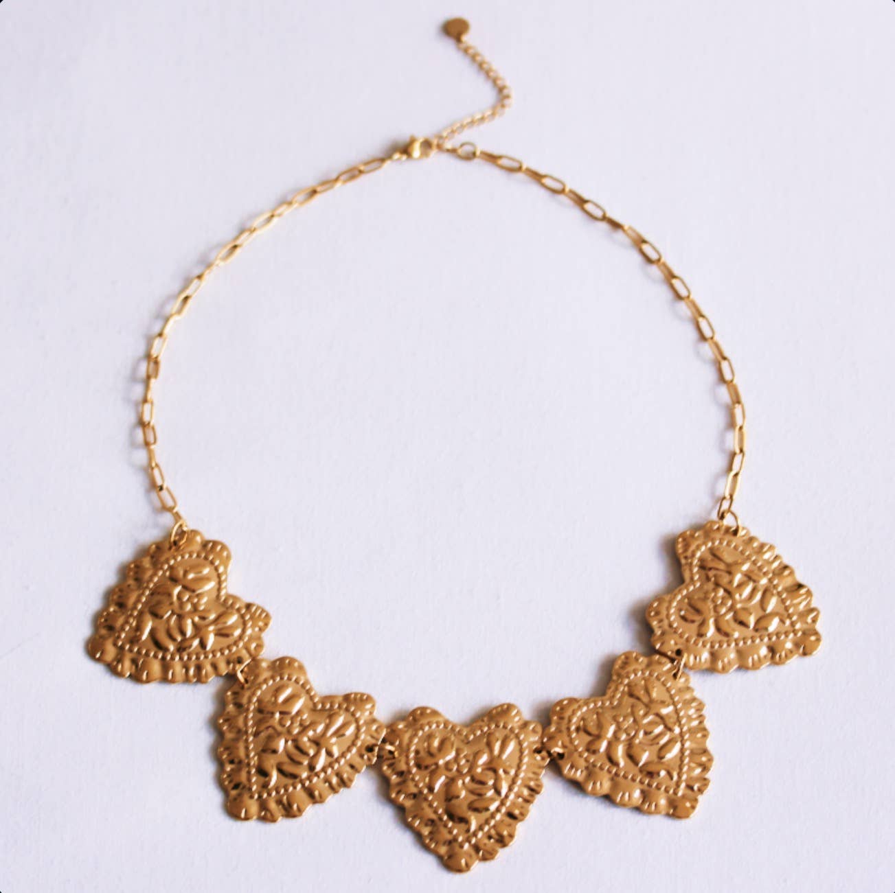 Bazou Collana statement 'Bold Hearts'