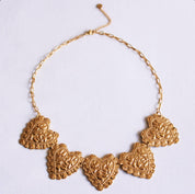 Bazou Collana statement 'Bold Hearts'