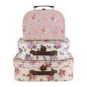 Sass & Belle Europe Valigie Vintage Rose - Set di 3