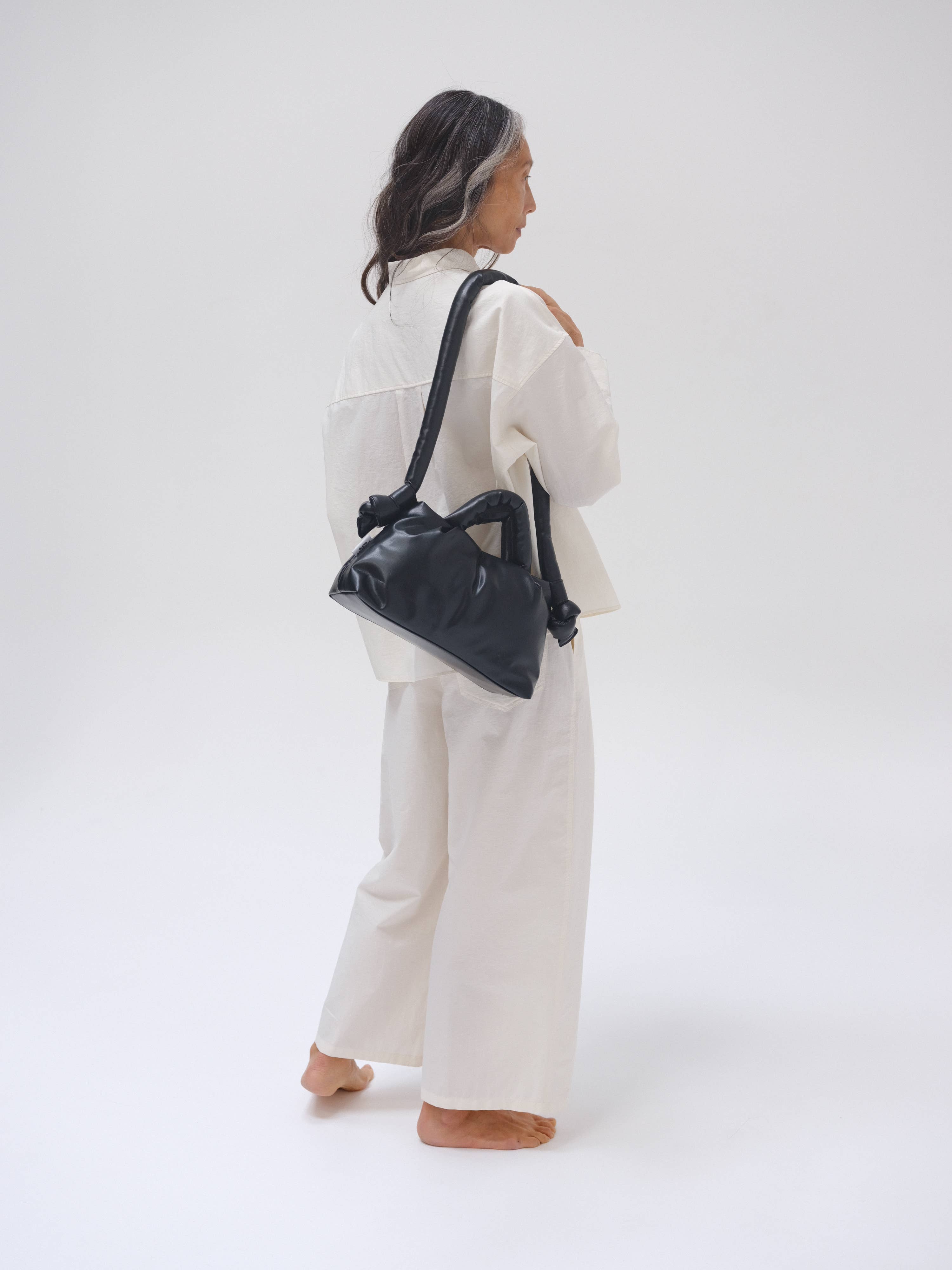 Ölend Backpacks Pelle vegana MiniOna: Nero