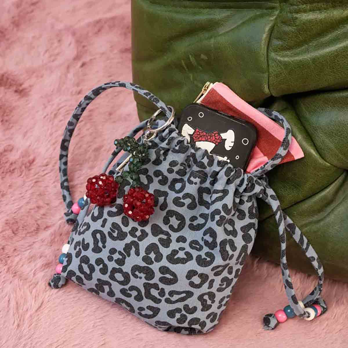 Rose in April BORSA BILLIE GRAOU BLU