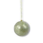 Kinta Palla di Natale con cappuccio, pois e dettagli dorati, 6 cm: Blu Sera