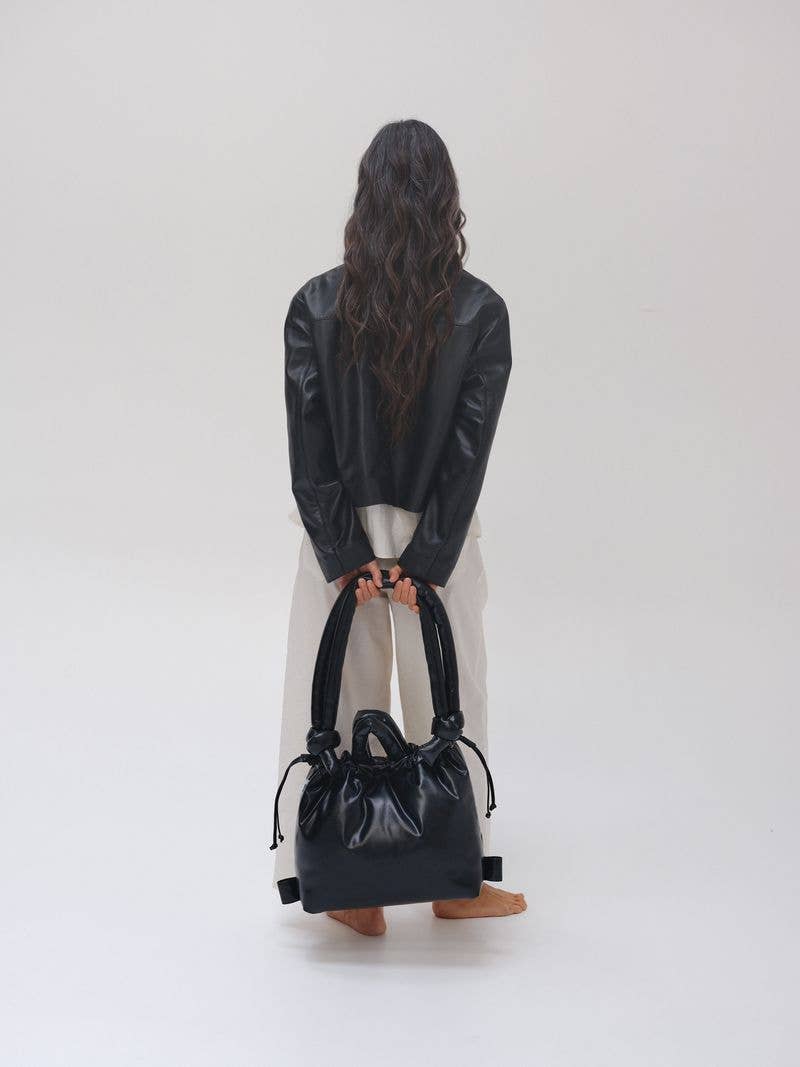 Ölend Backpacks Pelle vegana Ona: Rosso ciliegia