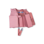 Swim Essentials Gilet da nuoto - Rosso/Bianco - Fiore di margherita