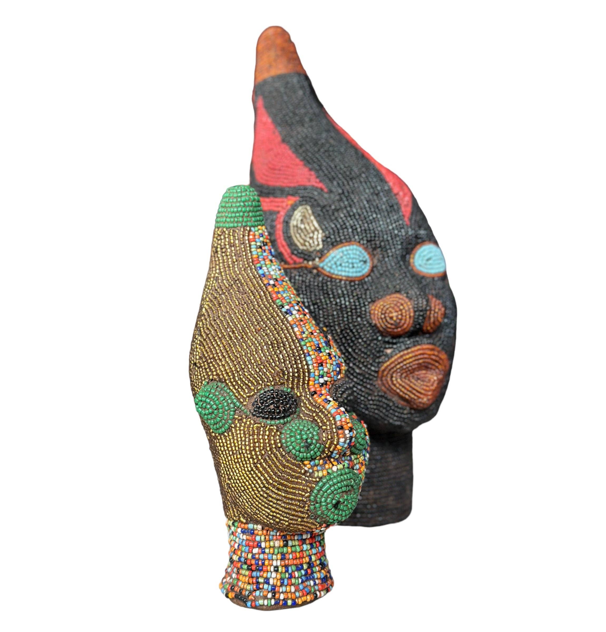 SOUK in the CITY PICCOLE statue Bamileke - nuovo design