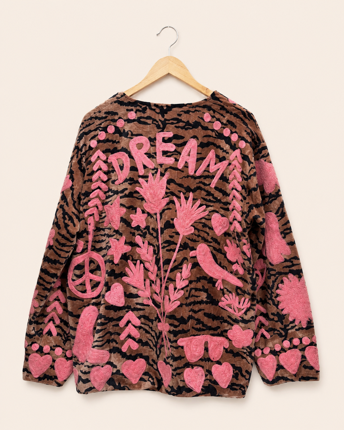 TOUT - Giacca Dream Tigre rosa