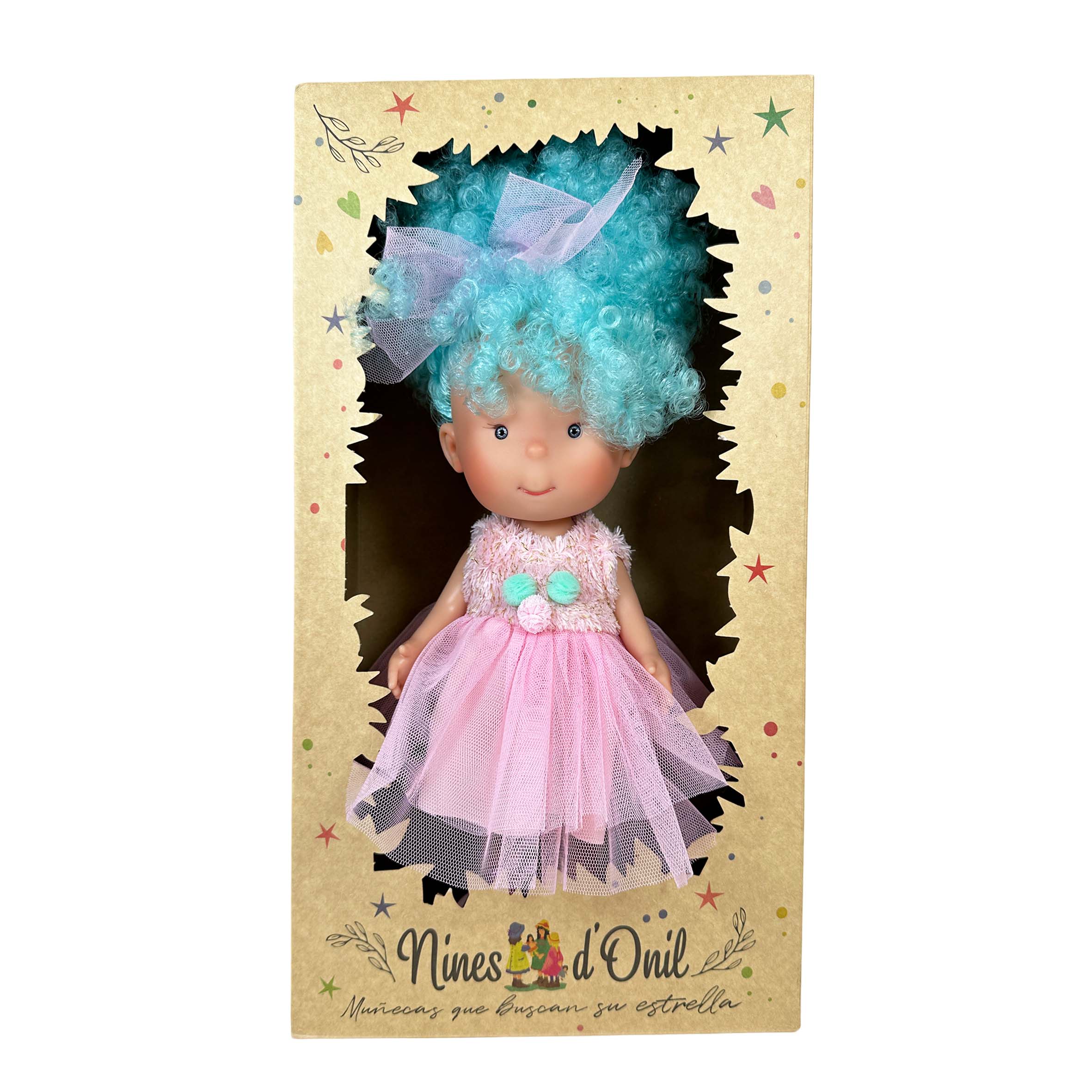 Nines Artesanals d'Onil Dolls BAMBOLA PIPPA DOLCE TURCHESE: NORMALE