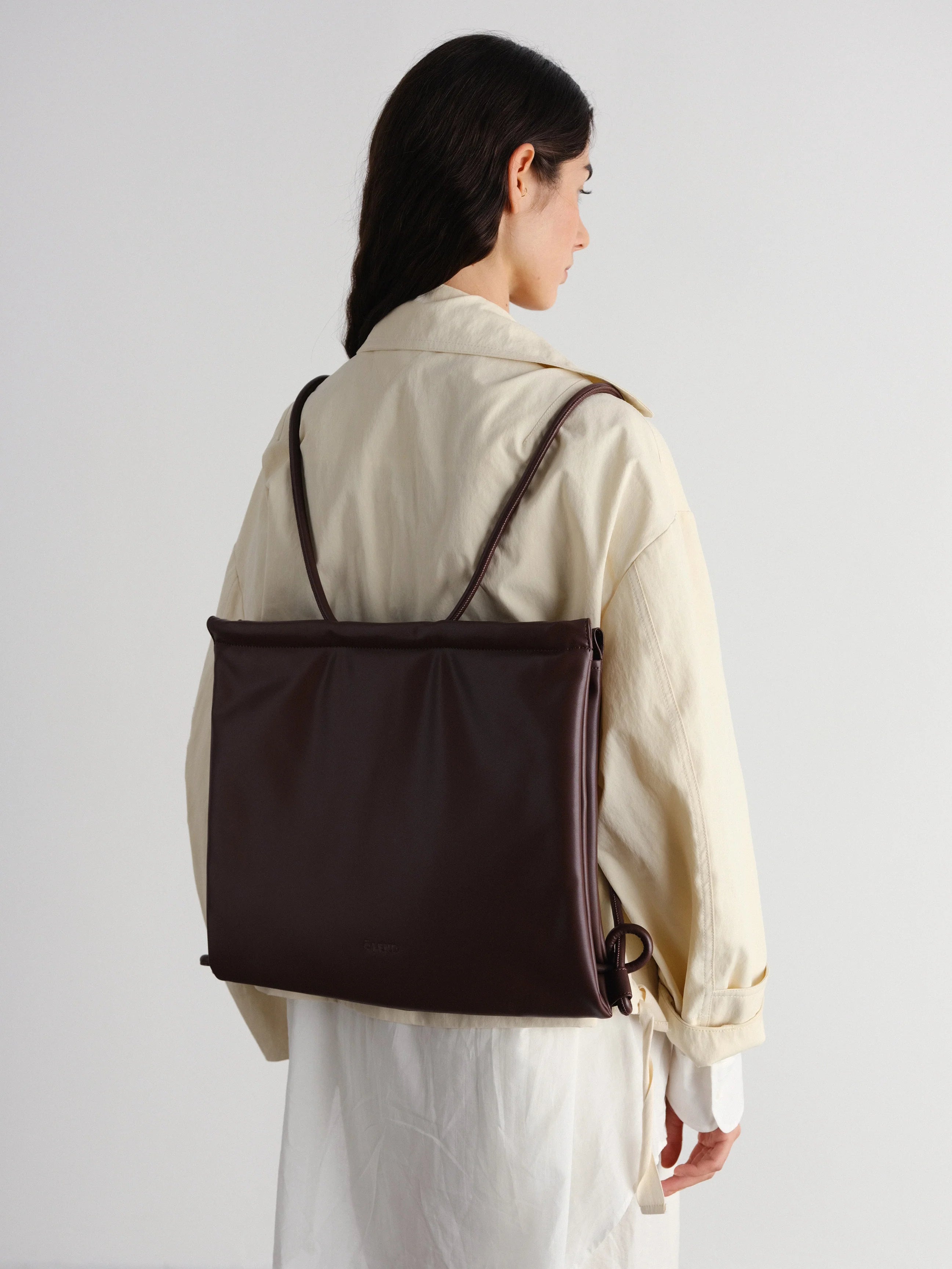 Ölend Backpacks Folded Bag cioccolato