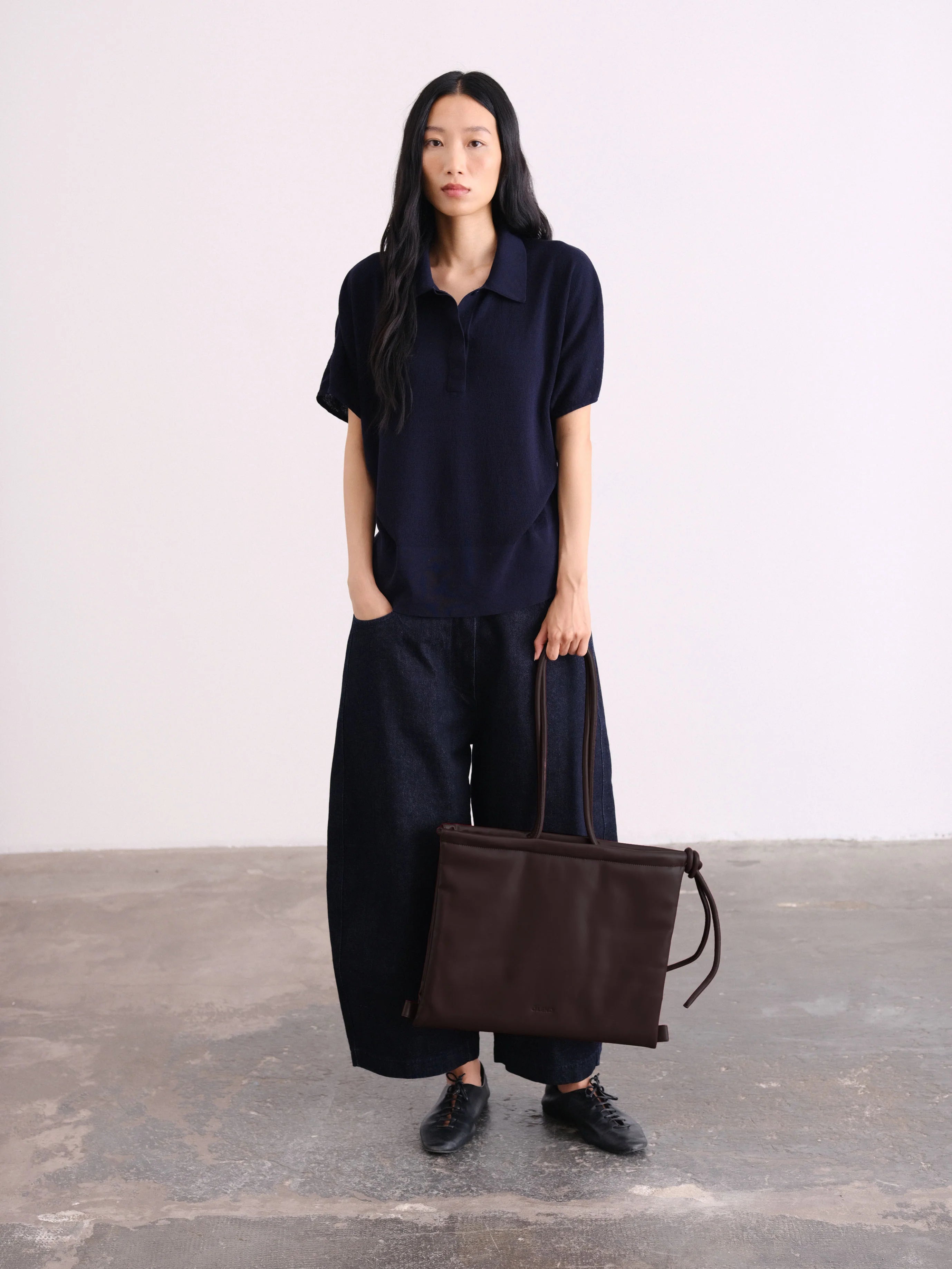 Ölend Backpacks Folded Bag cioccolato fondente