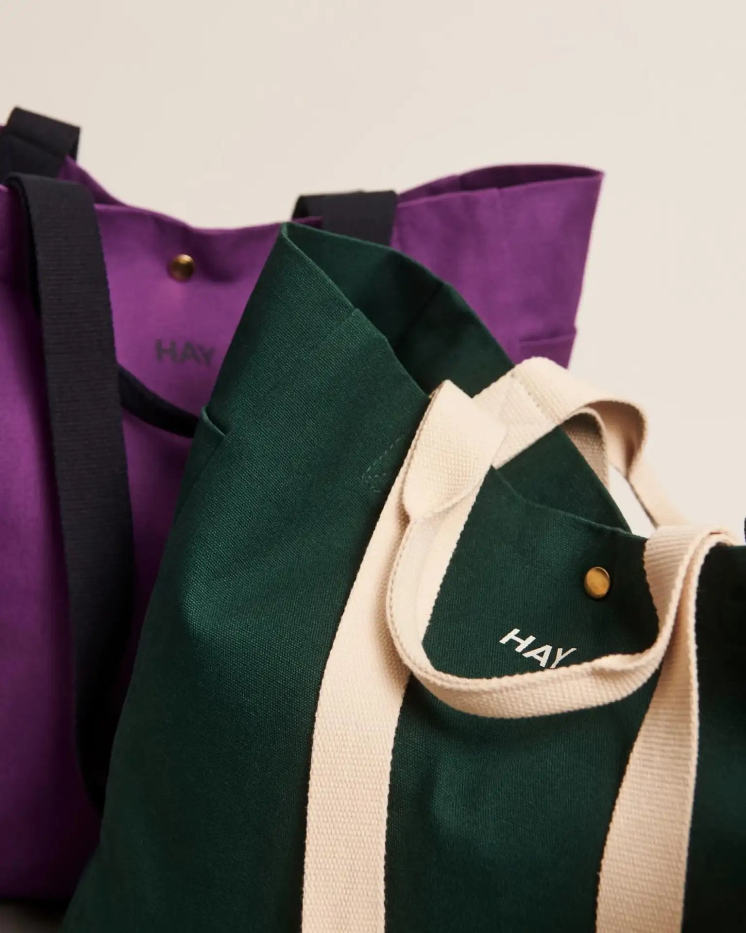 HAY Borsa Tote Media Verde