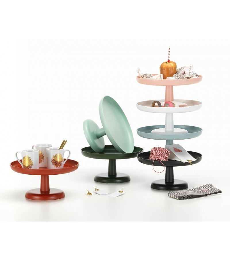 VITRA Vassoio High  Mattone Scuro