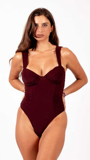 Kostumari IMAN vinaccio costume da bagno intero