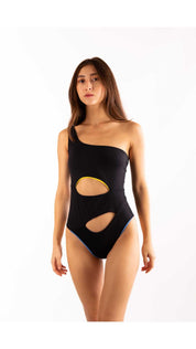 Kostumari SIRIA scuro costume da bagno intero double face