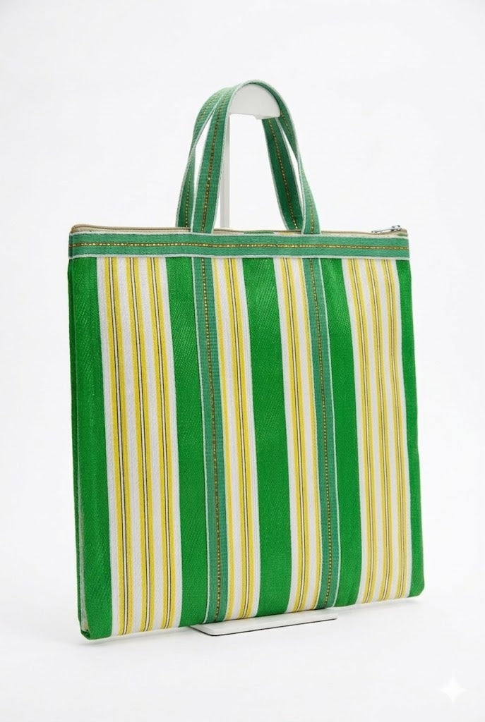 Babachic Borsa Simple Zip - verde
