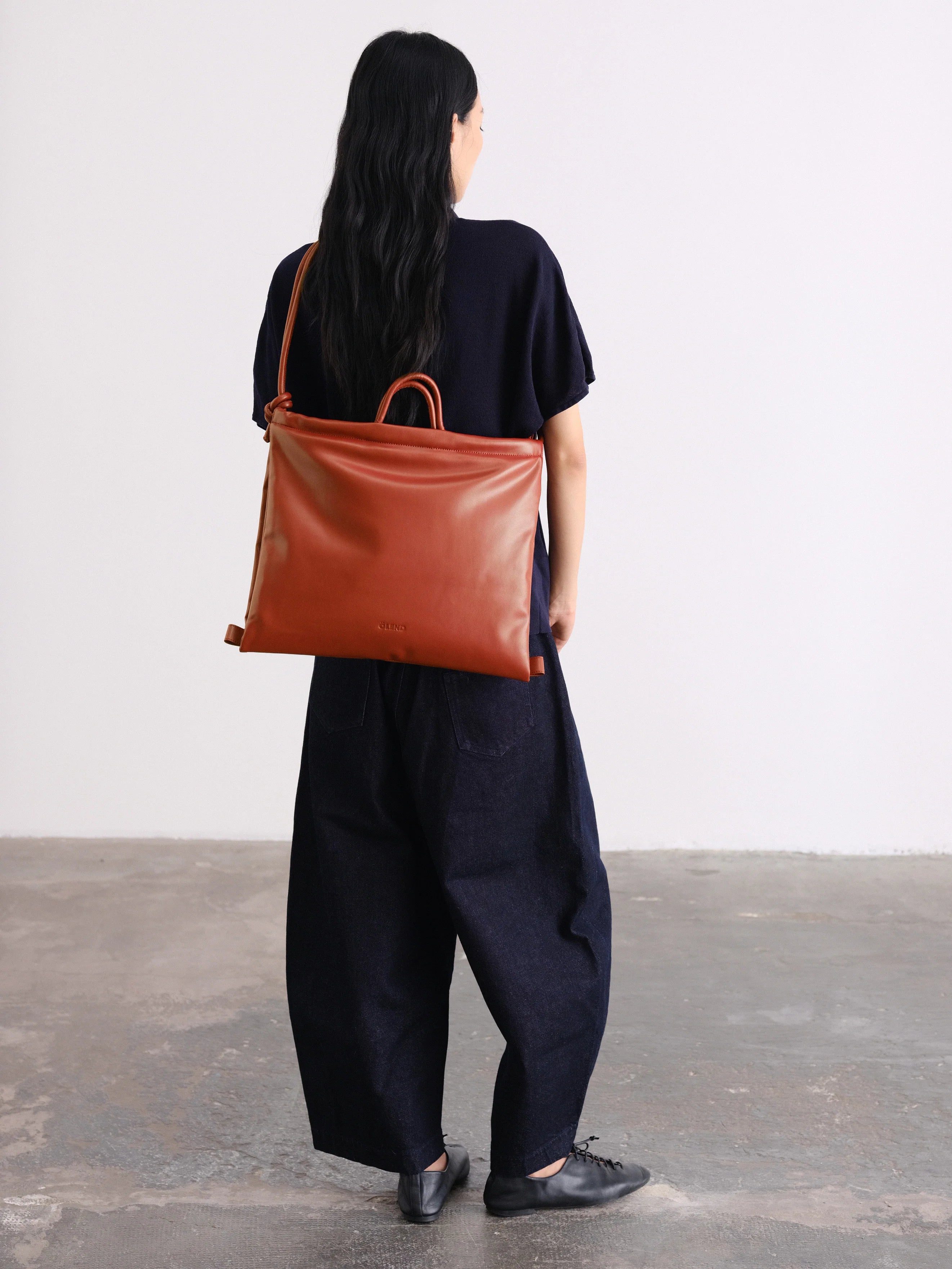 Ölend Backpacks Folded Bag terracotta