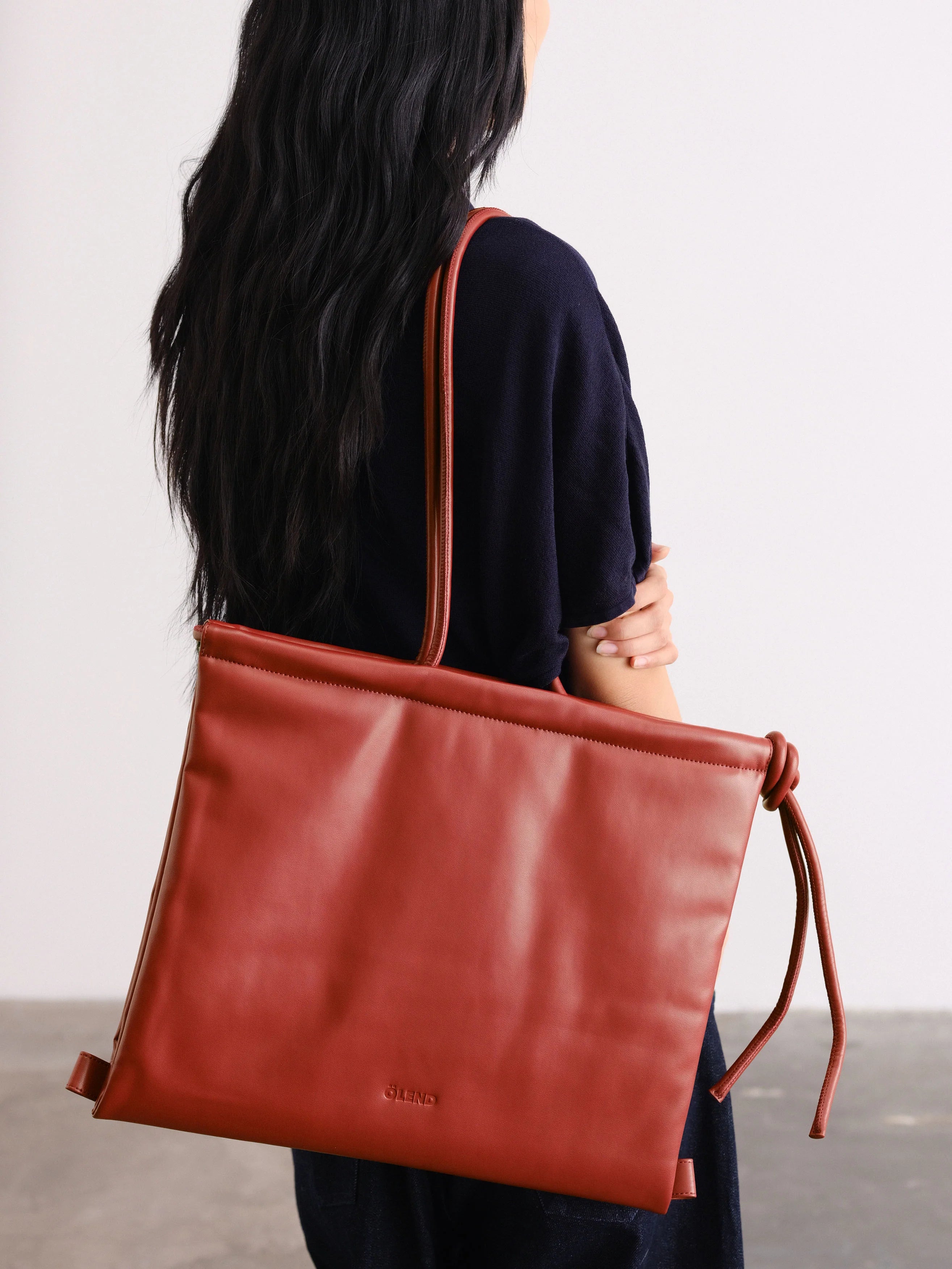 Ölend Backpacks Folded Bag terracotta